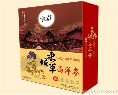 蛹蟲草西洋參 保健酒 