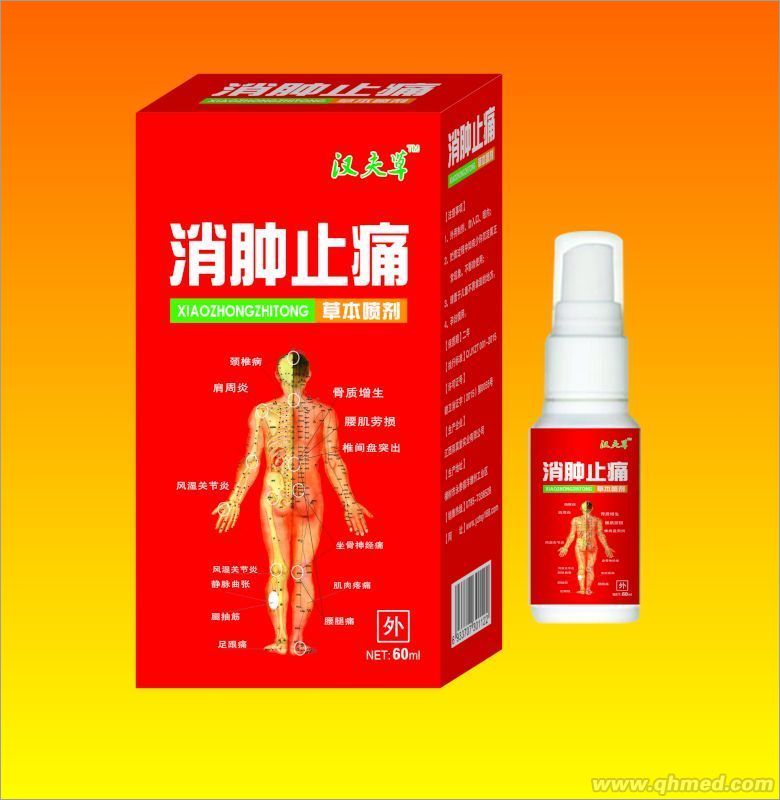 消腫止痛 草本噴劑 