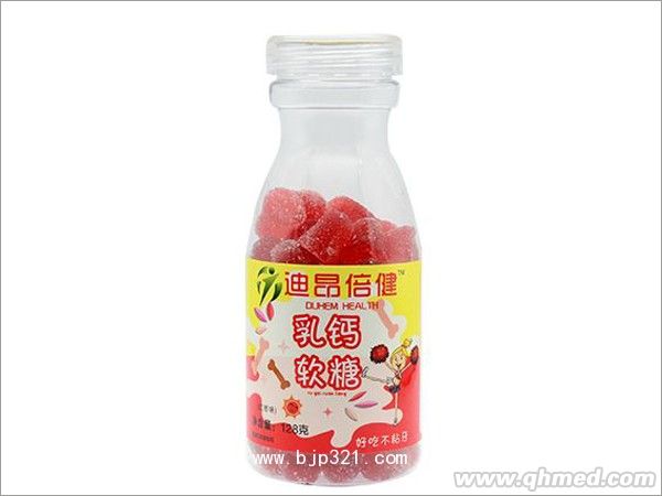 乳鈣軟糖（紅棗味） 