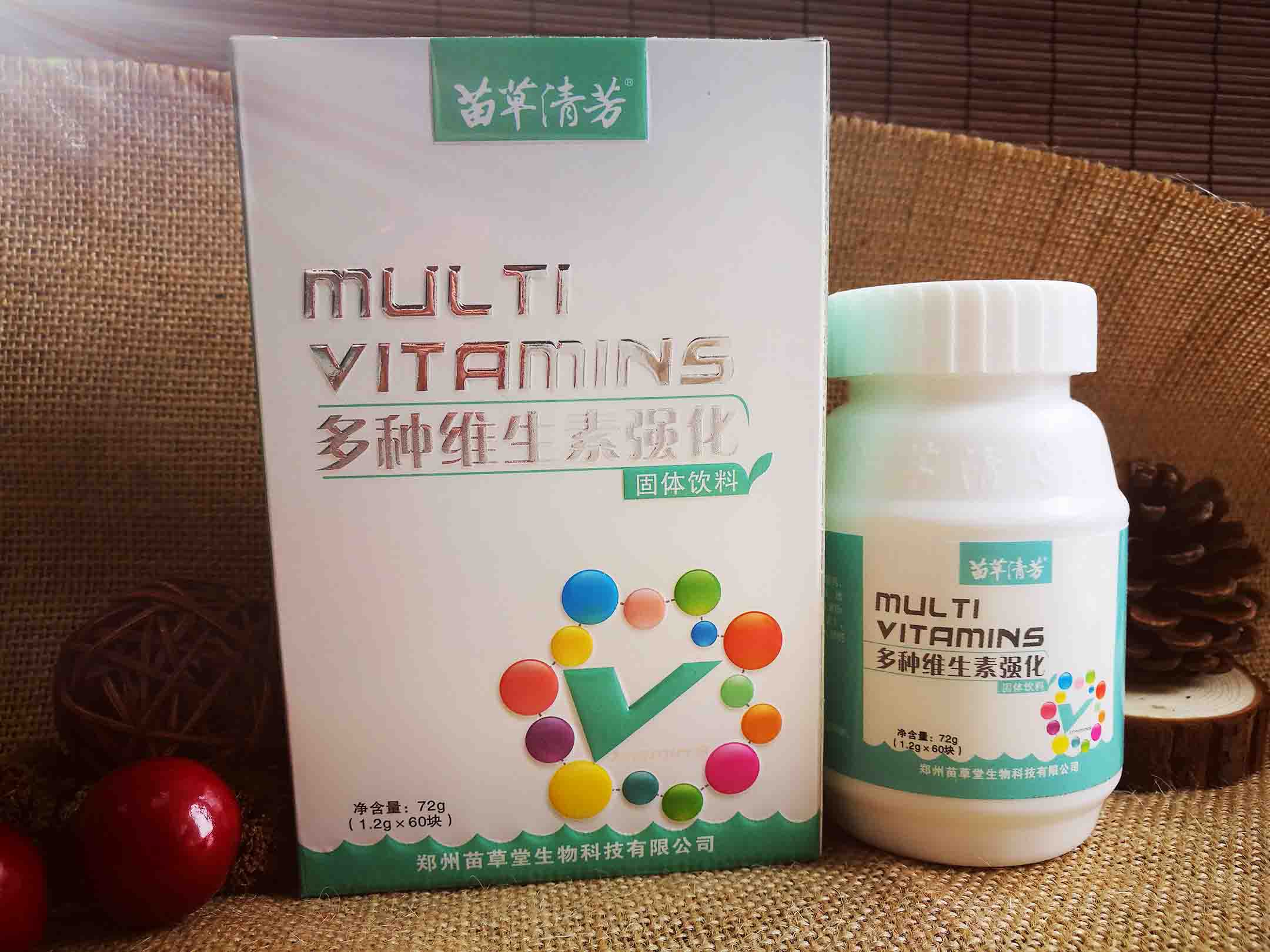 苗草清芳多種維生素強化 