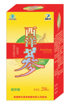 西洋參氨基酸250ml×1瓶 