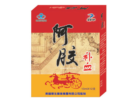 阿膠補(bǔ)血口服液10ml×12支 